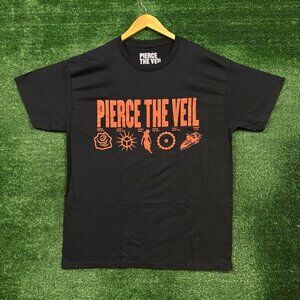 Pierce the Veil Rock I Can't Hear You Band T-Shirt Size Large